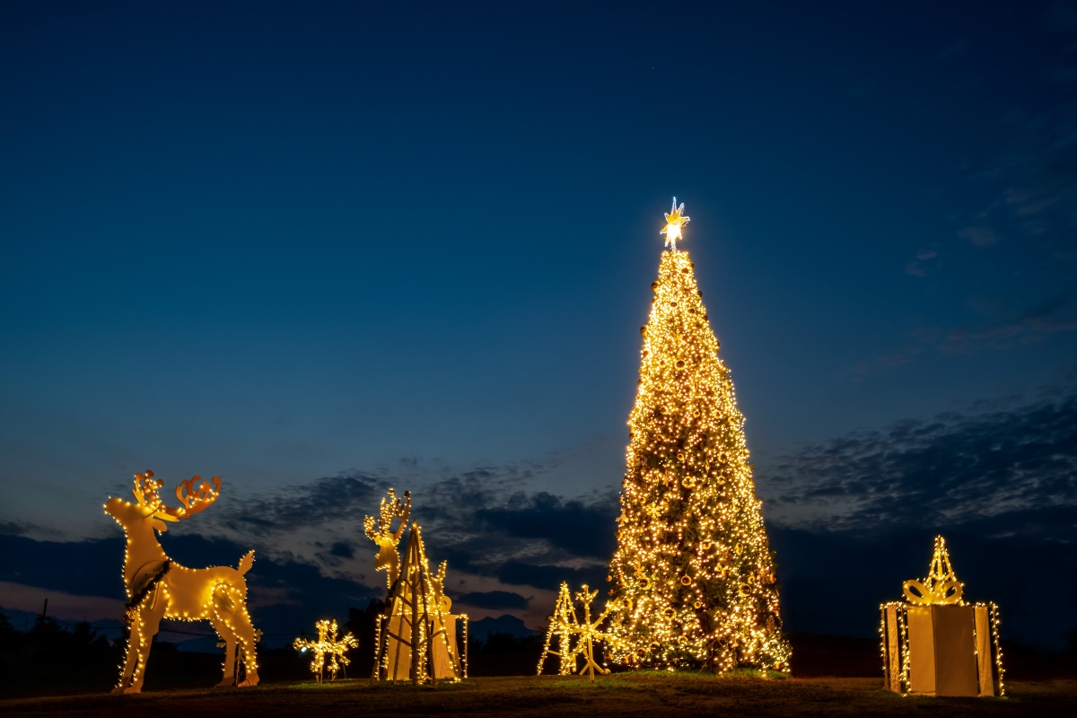 large Christmas decorations