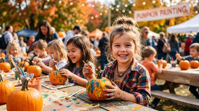 small town fall festival carnival