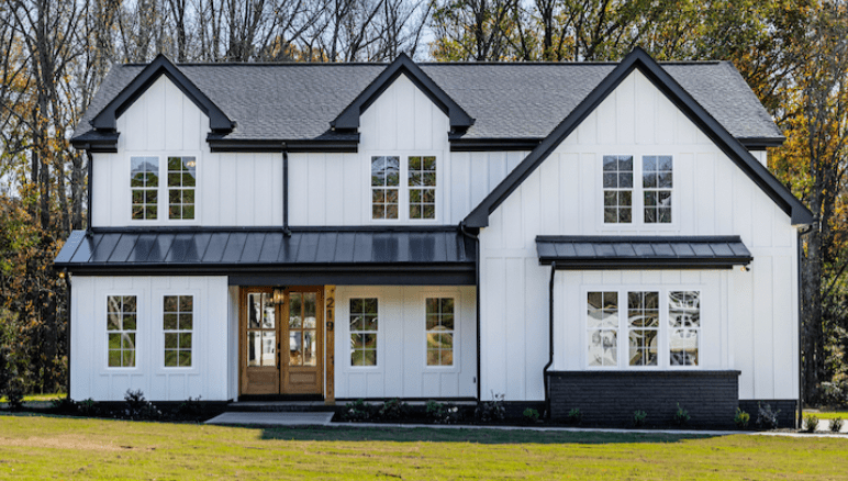 Evergreen home exterior